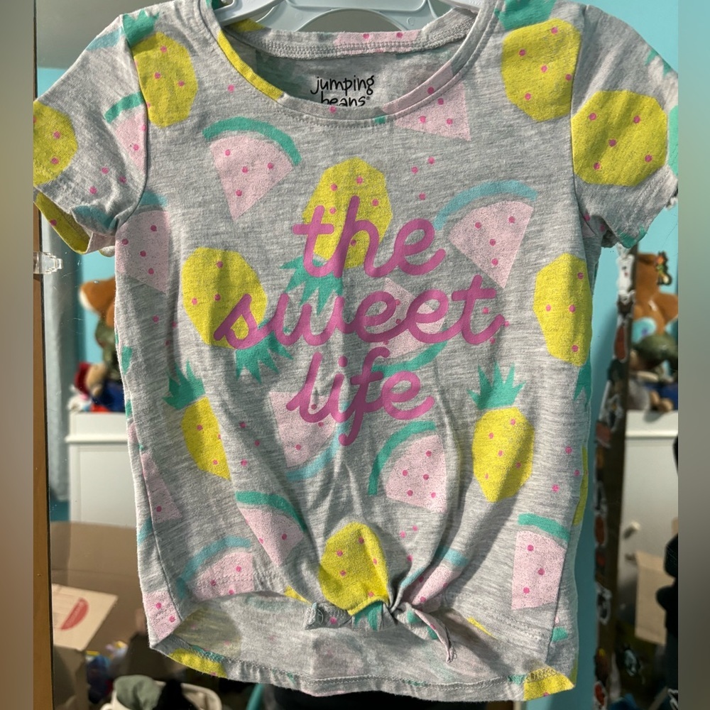 Jumping Beans Toddler girl's summer shirt